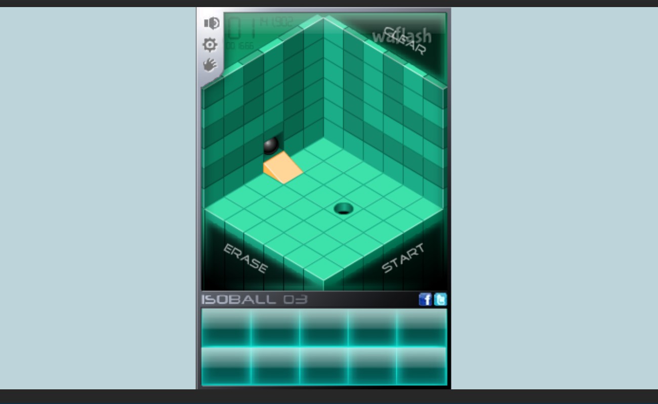 Isoball 3のゲーム画面